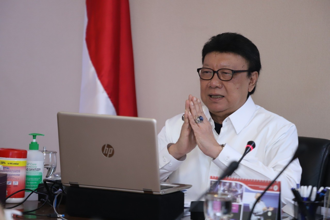 Menteri Tjahjo Minta ASN Jadi Pionir Perang Lawan Covid-19