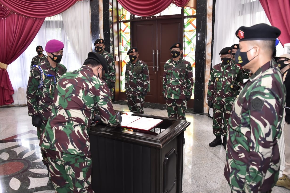 Panglima TNI Pimpin Sertijab Kasum, Kabais dan Dandenma