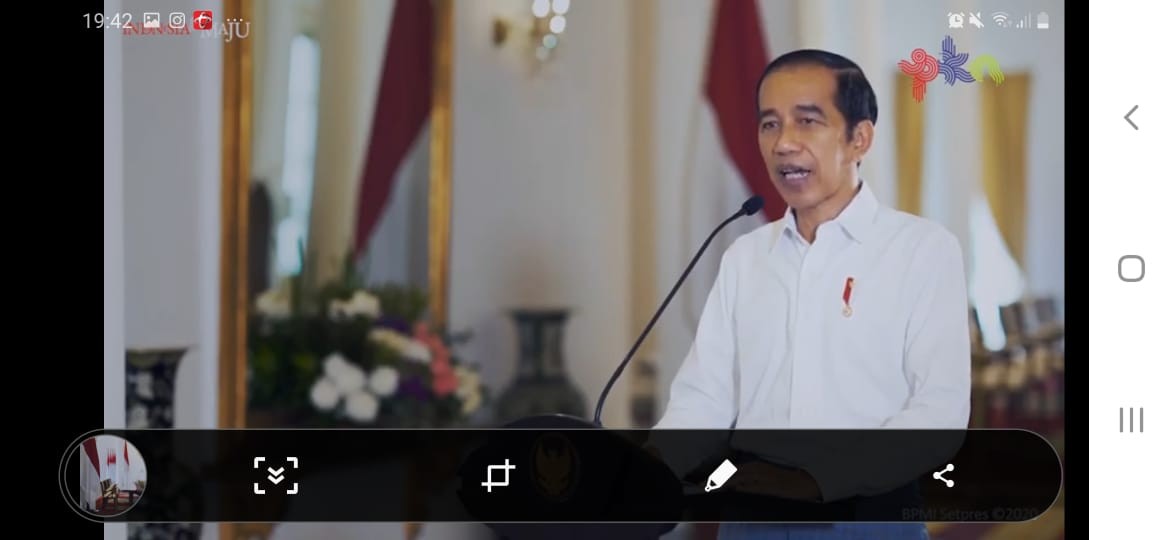 Jokowi: Pekan Kebudayaan Nasional Adalah Bukti Pelaku Seni Tak Tunduk pada Pandemi