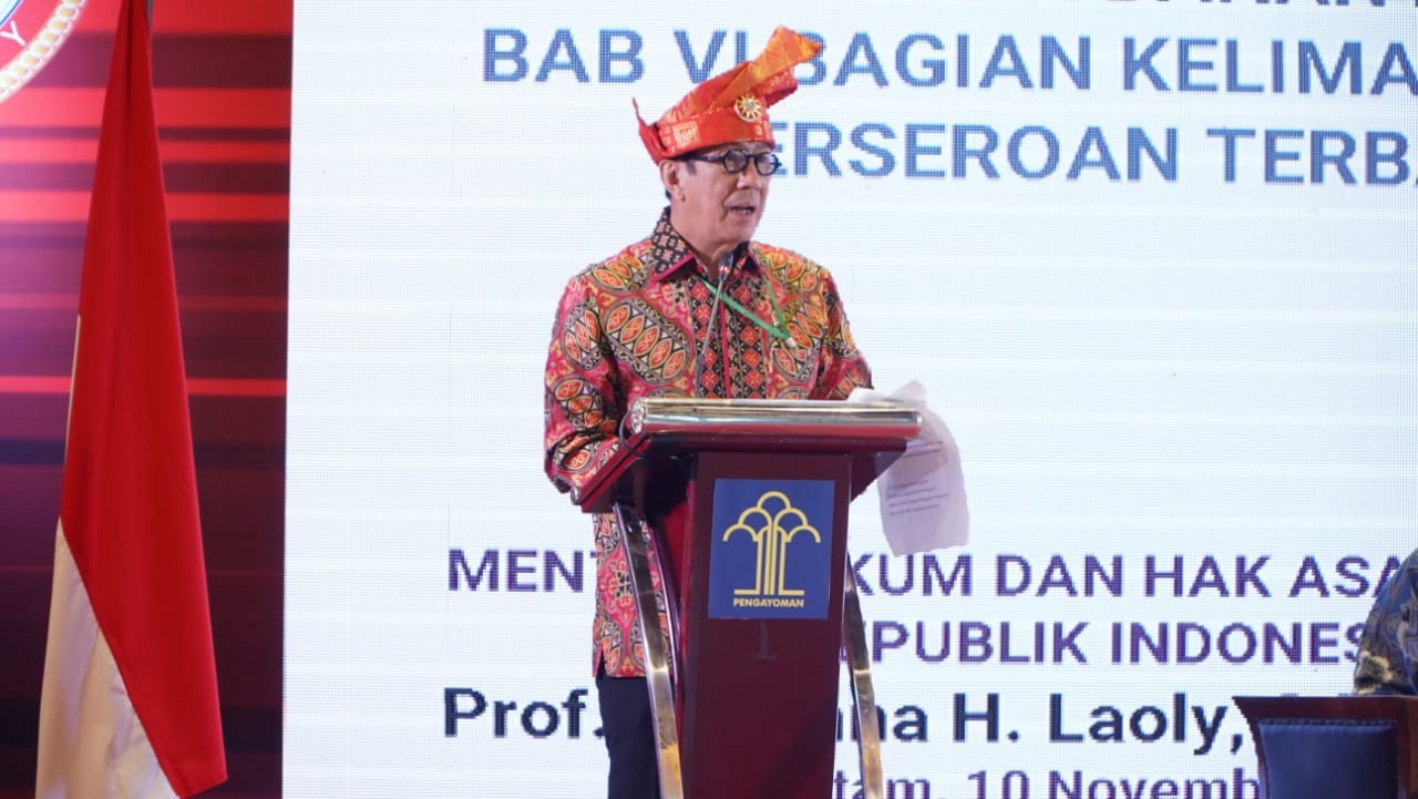 Usai Paparkan Kebijakan Pemerintah, Menkumham Juga Kunjungi Pusat Data AHU