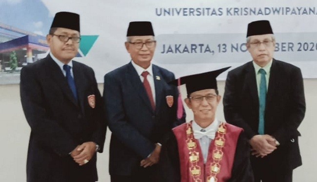 Ketua Yayasan dan Rektor Baru Optimis Unkris Akan Lebih Maju Lagi