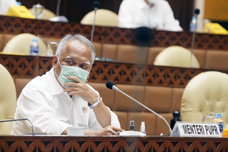 Menteri PUPR Raker Dengan Komisi V DPR