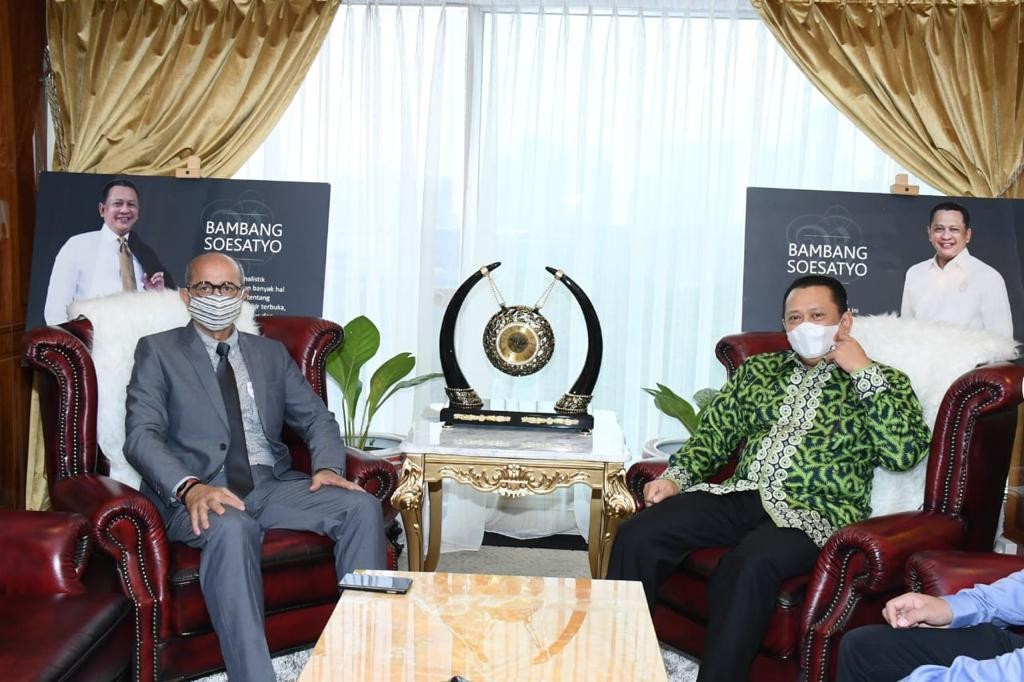 Bertemu Dubes Maroko, Ketua MPR RI Bahas Upaya Perdamaian Dunia