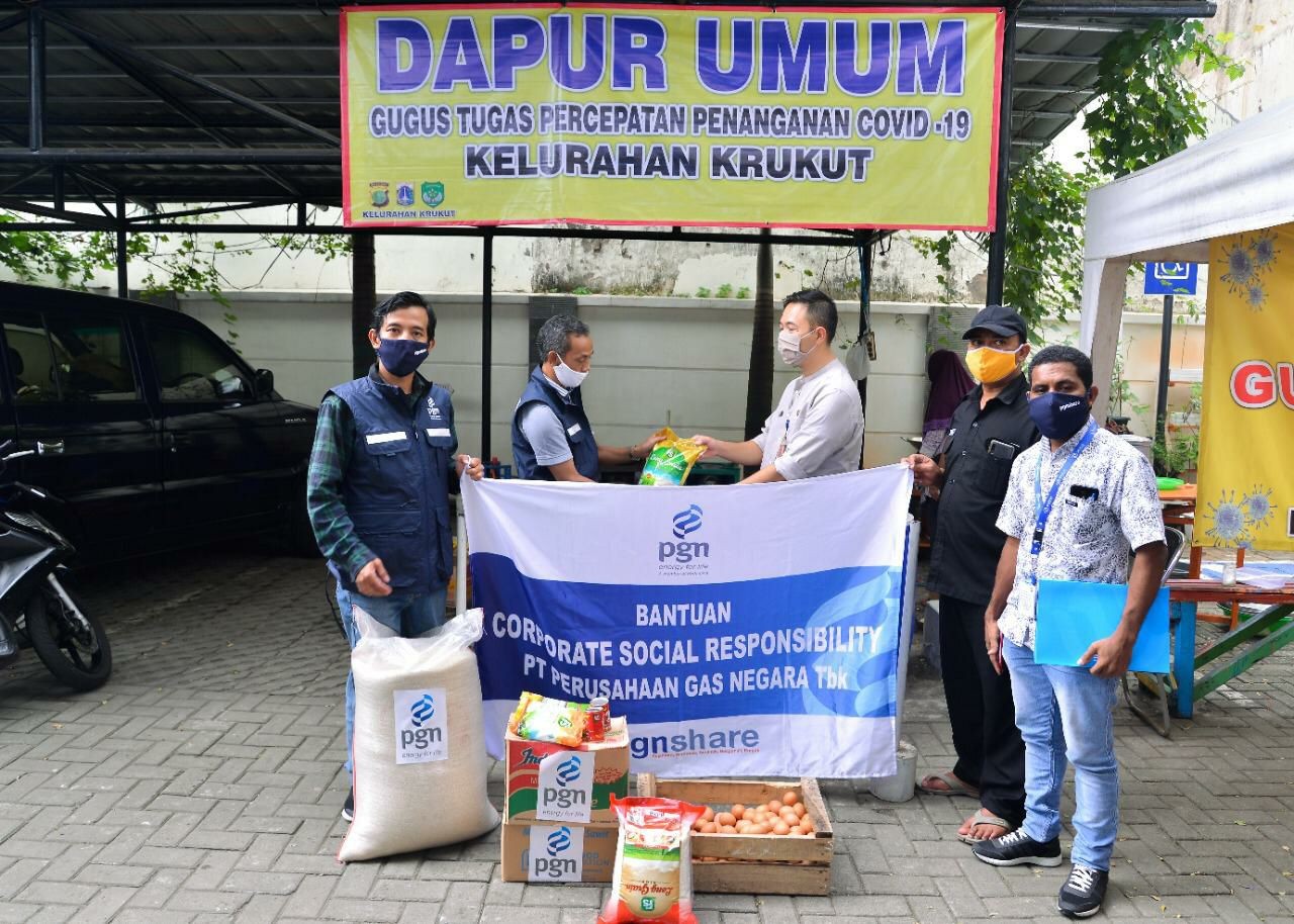 PGN Grup Komitmen Dukung Pemerintah Tangani Covid-19 dan Pemberdayaan UMKM