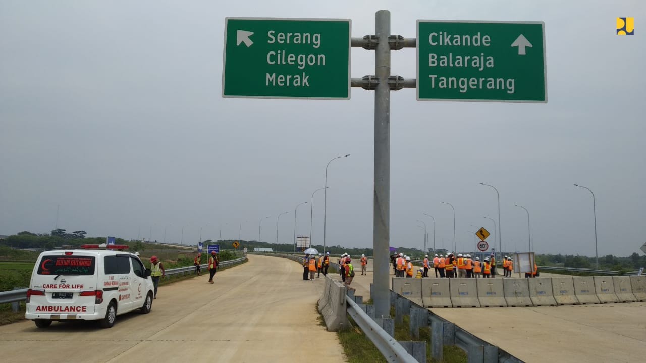 Progres 84,18 Persen, Tol Serang-Panimbang Siap Layani Arus Mudik Lebaran 2021