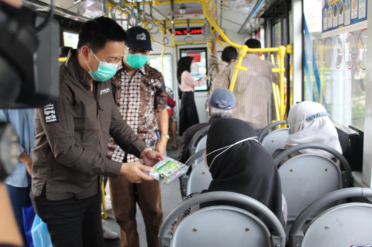 Yayasan Enesis Ajak Masyarakat Pakai Transportasi Publik