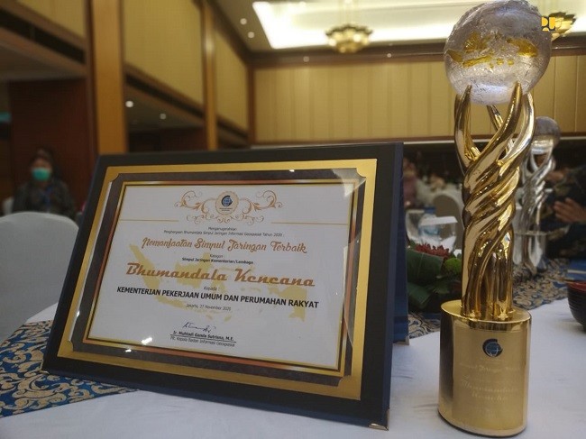 Kementerian PUPR Raih 2 Penghargaan Bhumandala Award 2020