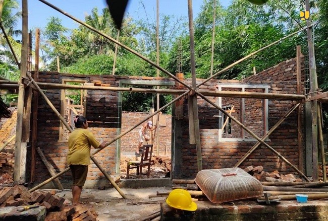 Program Bedah Rumah Kementerian PUPR Serap 287 Ribu Tenaga Kerja