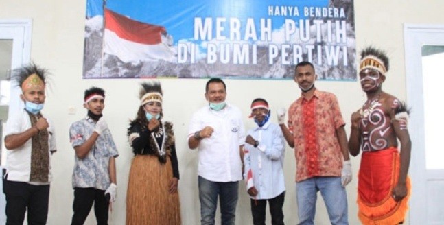 Pemuda Papua Pimpin Deklarasi Keutuhan NKRI