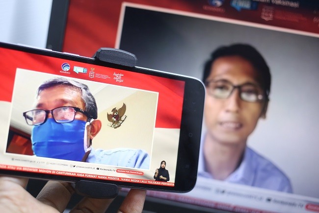 Media Bisa Mainkan Peran Beri Edukasi Masyarakat Soal Vaksinasi COVID-19