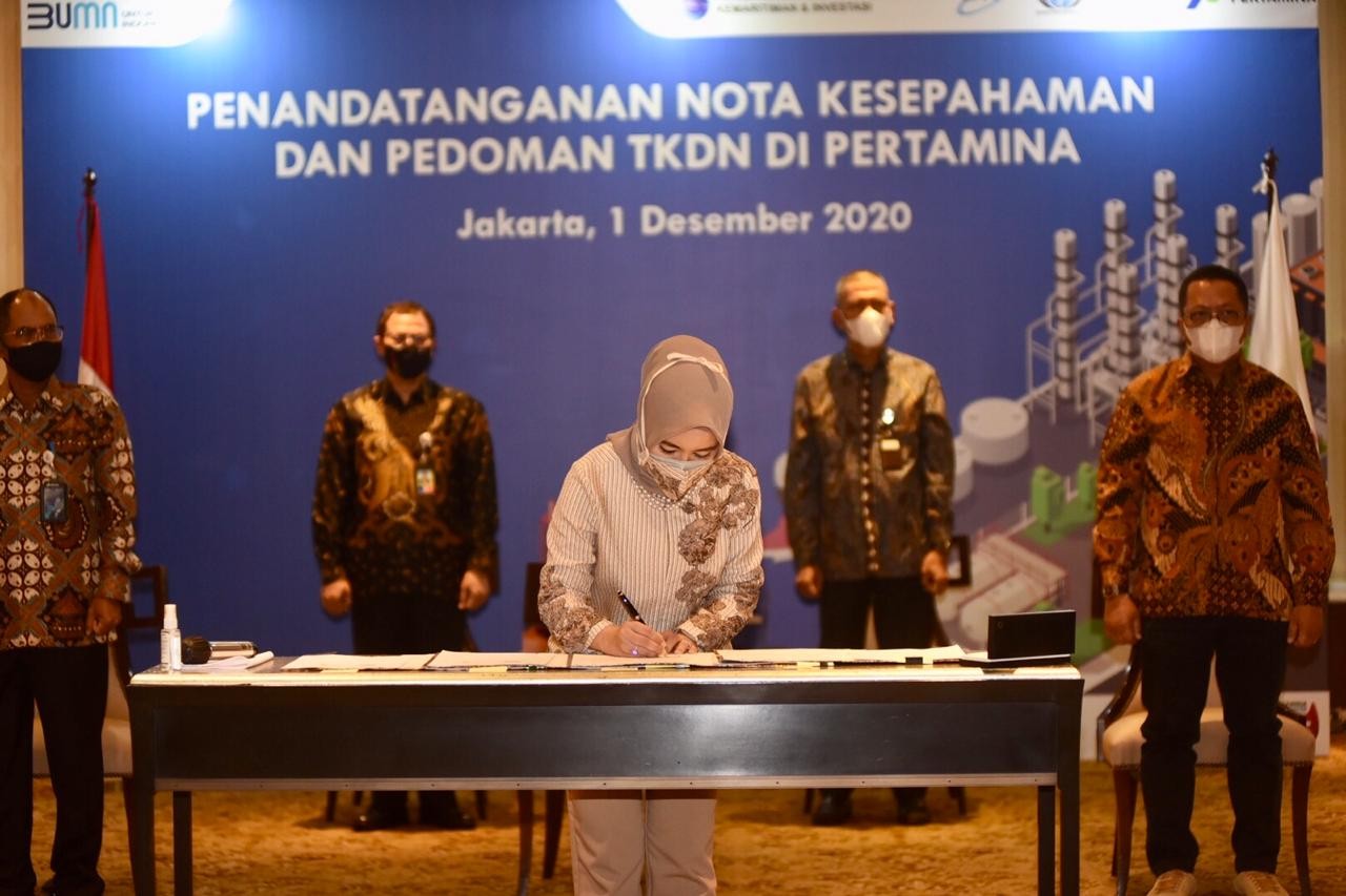 Dorong Perekonimian Nasional,Pertamina Kerjasama Dengan Beberapa Badan Usaha