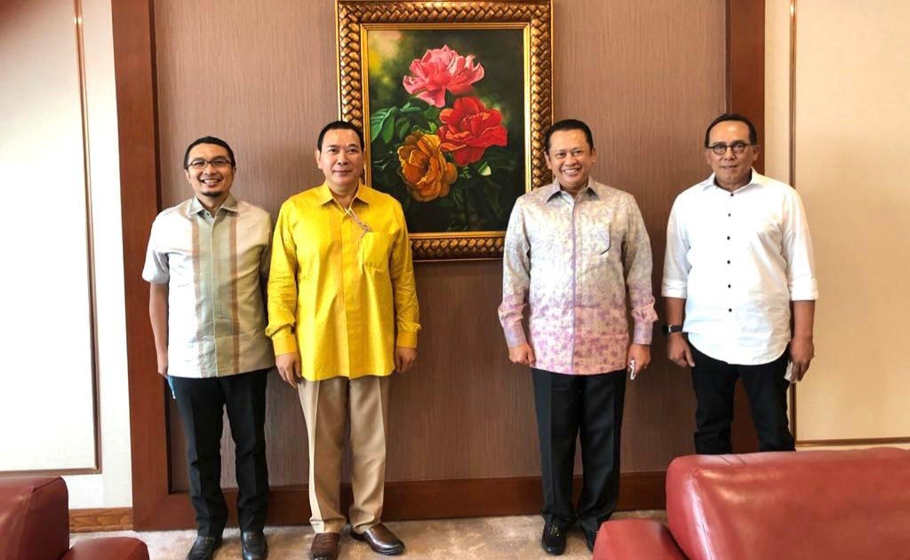 Bamsoet Ajak Tommy Soeharto Kembali Majukan Olahraga Otomotif Indonesia