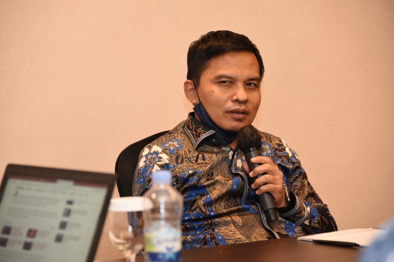 Bertemu Koordinatoriat Wartawan Parlemen, Ma'ruf Cahyono Dukung Uji Kompetensi Wartawan