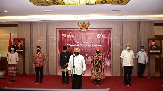 Menteri PUPR Kukuhkan Dewan Arsitek Indonesia, Siapa Saja?