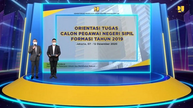 Menteri PUPR Ingatkan Para CPNS Jauhi Praktik Korupsi