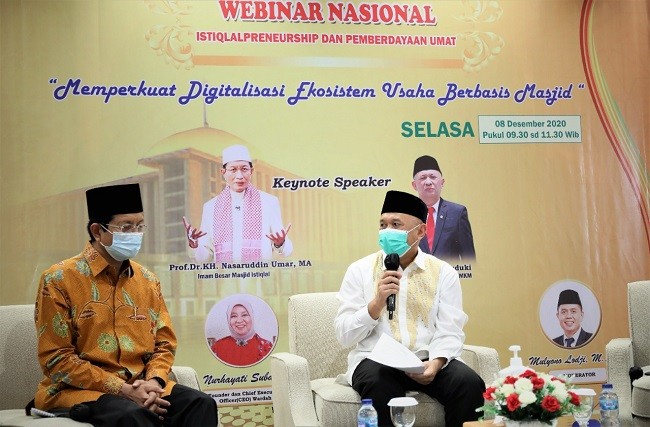 Teten Dorong Masjid Jadi Wadah Pengembangan Ekonomi Syariah