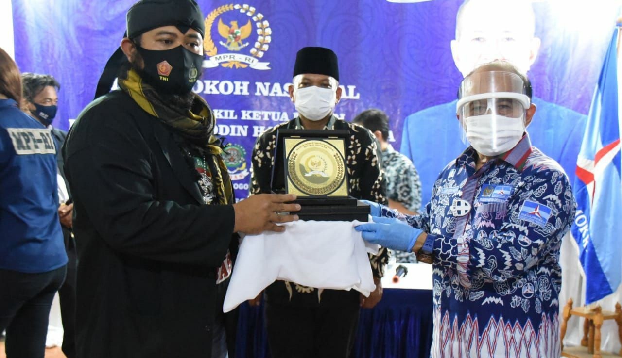 Pimpinan MPR Dukung Ormas dan Komunitas Yang Berpegang Teguh Kepada Empat Pilar
