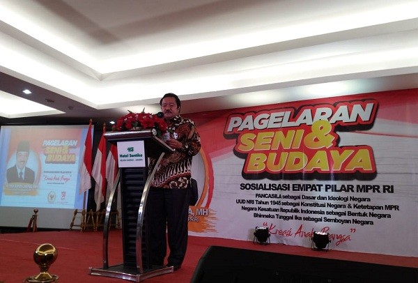 Sosialisasi Empat Pilar, MPR dan Yayasan Bina Prestasi Nusantara Adakan Pagelaran Seni Budaya 