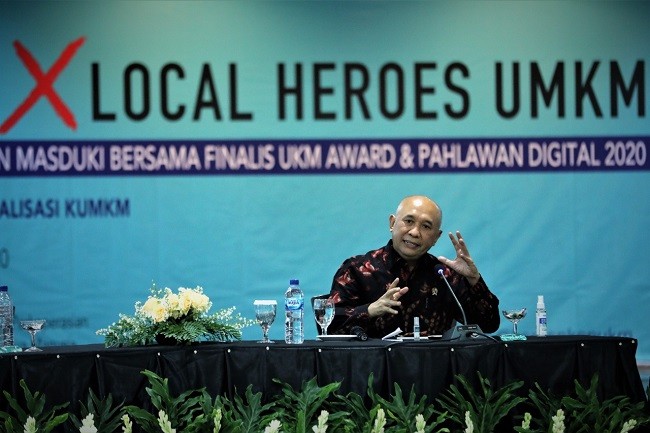 Pahlawan Digital dan UKM Award Jadi Role Model UMKM Masa Depan 