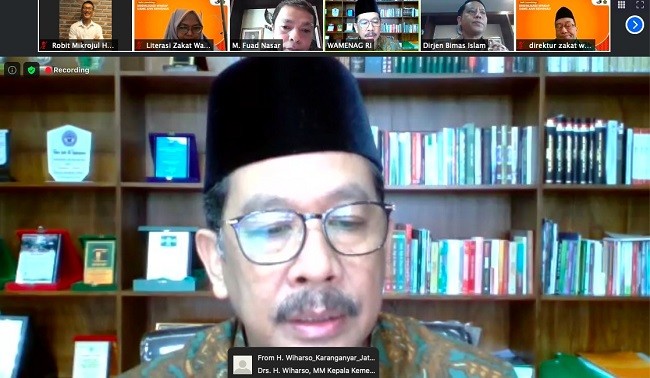 Wamenag Dukung Inisiasi Gerakan Wakaf Uang bagi ASN Kemenag, Ini Alasannya