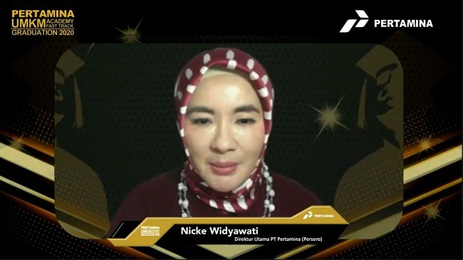 Naik Kelas, 162 Peserta Pertamina UMKM Academy : Fast Track Diwisuda Secara Virtual