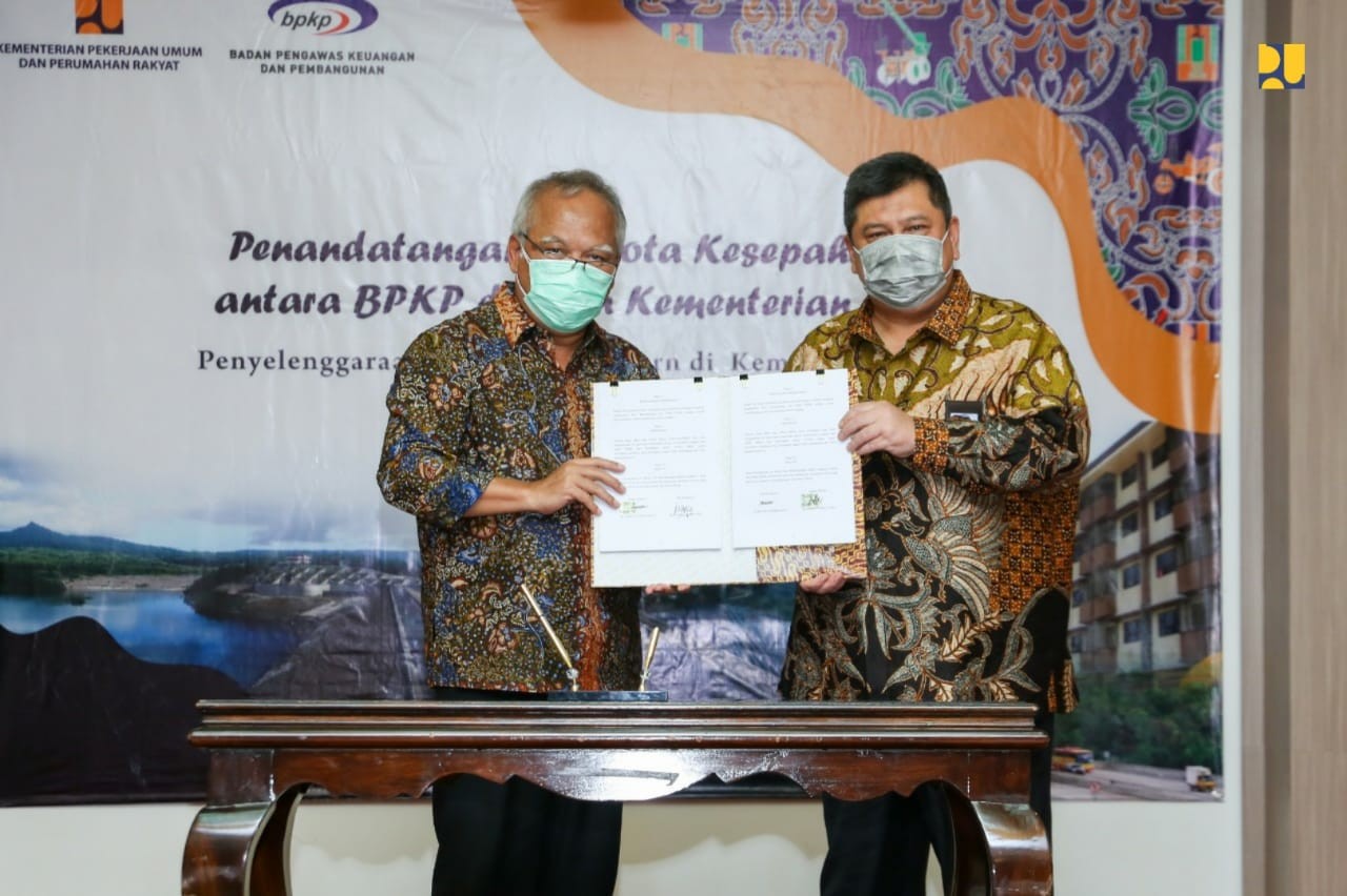 Tingkatkan Akuntabilitas Pembangunan Infrastruktur, PUPR Perkuat Kerja Sama dengan BPKP
