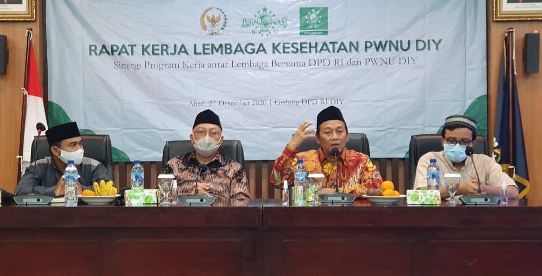 Raker Lembaga Kesehatan NU DIY, Ini Pesan Gus Hilmy Kepada Dokter dan Tenaga Medis