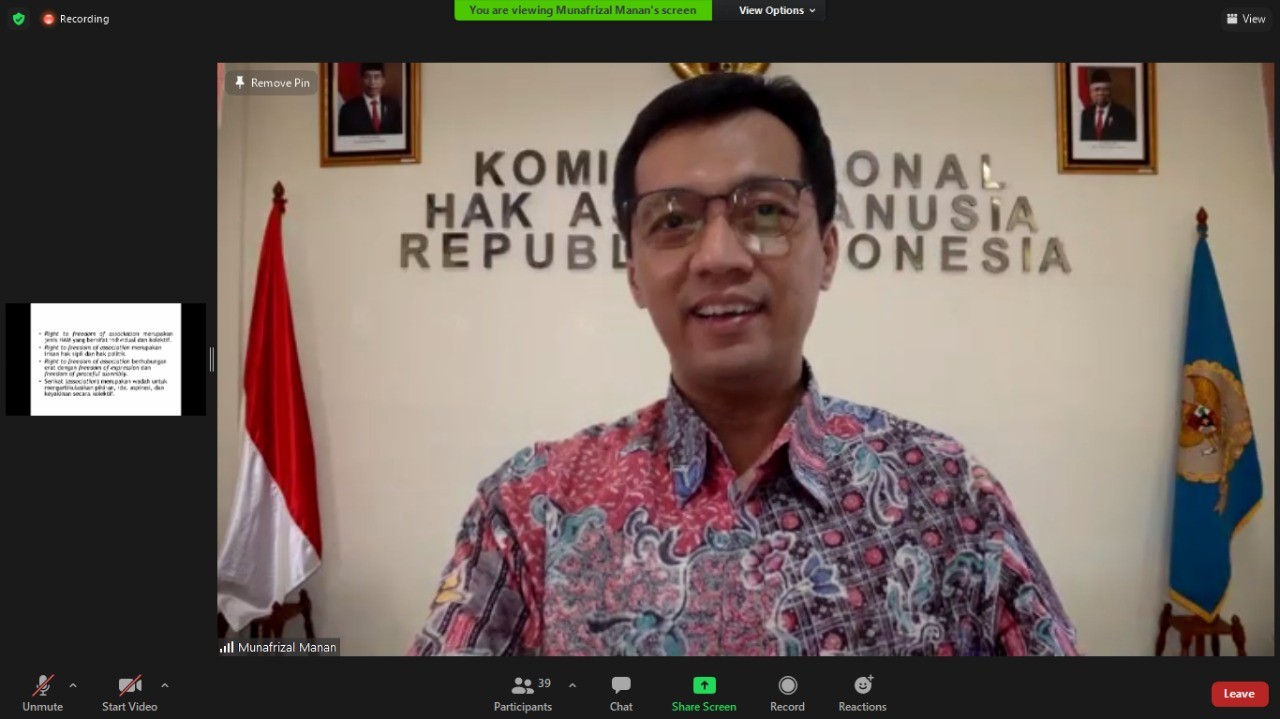 Komnas HAM: Pembubaran Ormas Harus Melalui Putusan Pengadilan