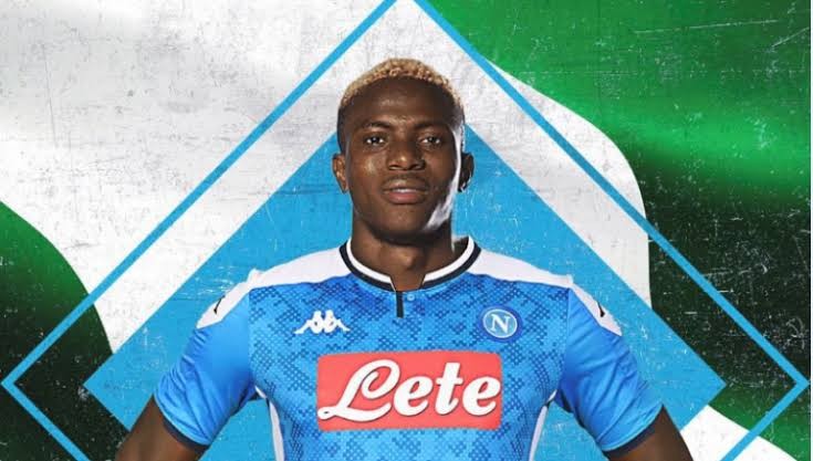 Striker Napoli Victor Osimhen Positif COVID-19
