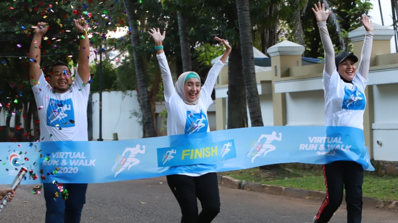Inilah Para Pemenang Gelora Virtual 2020 Run dan Walk