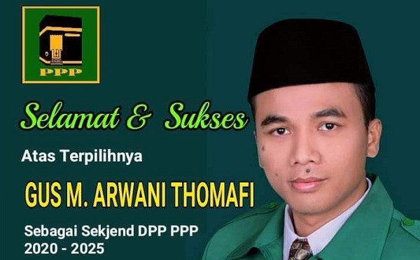 Arwani Thomafi Sebagai Sekjend PPP, Ini Biodatanya       