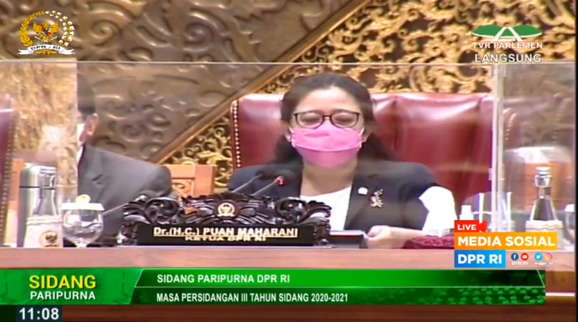 Buka Sidang Paripurna, Puan Harap DPR Jalankan Tugasnya Wujudkan Amanat Rakyat