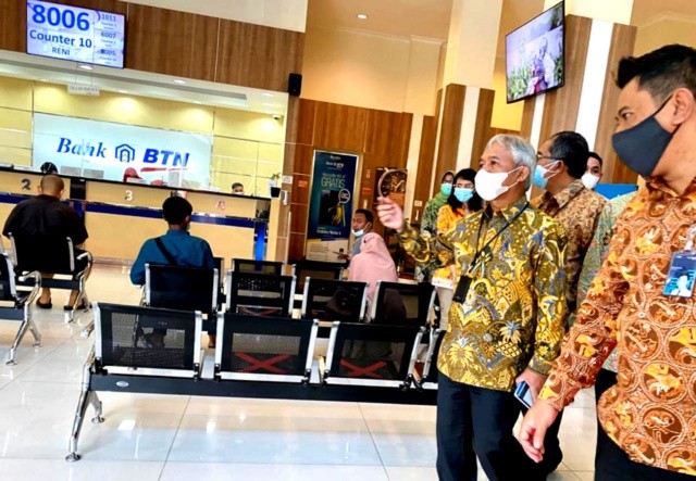 Pantau Protokol Covid-19 Di Kantor Cabang Bakasi