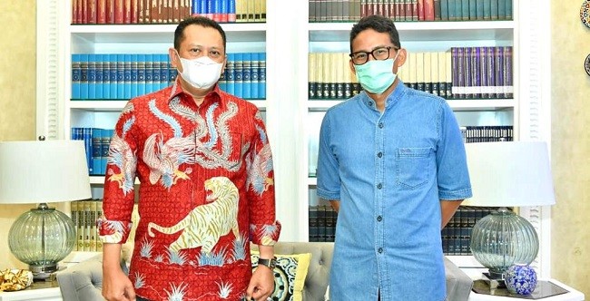 Bamsoet Ajak Kemenparekraf Kembangkan Sport Automotive Tourism Bersama IMI
