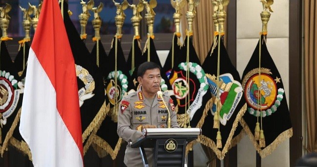 Jelang Pensiun, Idham Azis Resmikan Gedung Divhumas Polri