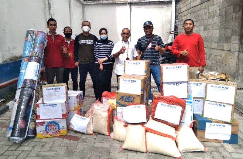 Bank BTN Peduli Bencana Mamuju
