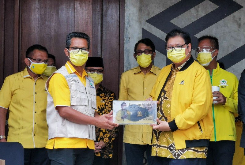 Bantuan Partai Golkar Peduli Bencana Gempa