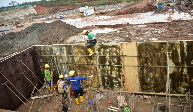 Progres 56 Persen, Bendungan Margatiga Lampung Timur Ditargetkan Rampung Akhir 2021