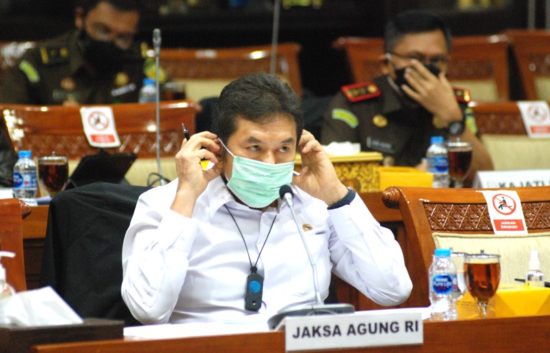 Jaksa Agung Rapat Kerja Dengan Komisi III DPR