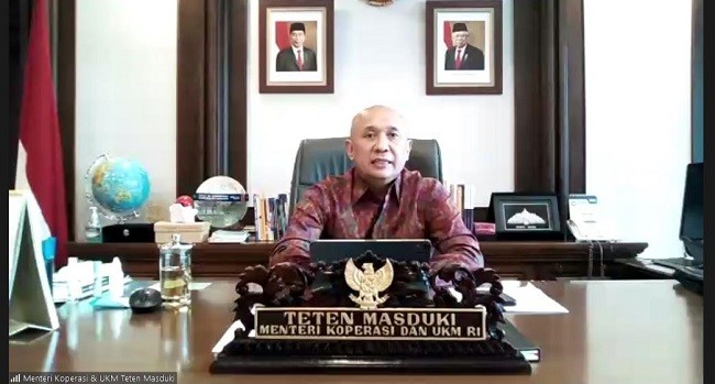 Teten: Pandemi Covid-19 Harus Jadi Momentum Transformasi Koperasi ke Digital