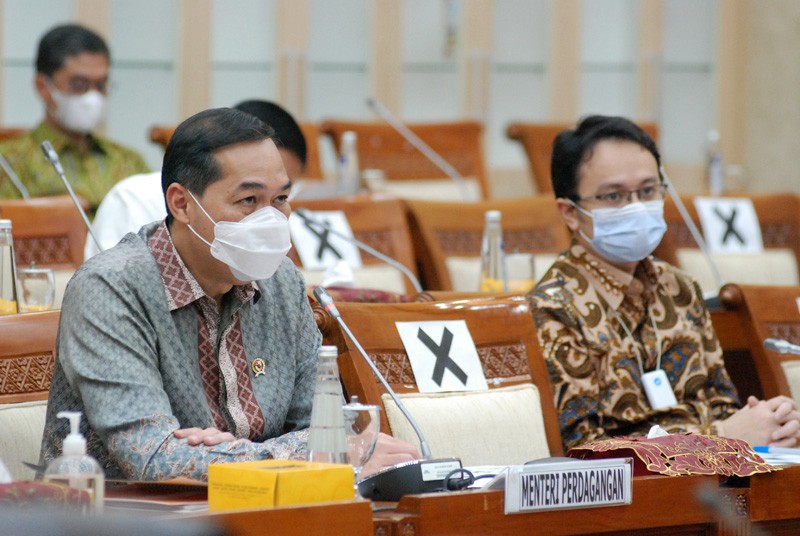 Mendag Raker Dengan Komisi VI DPR