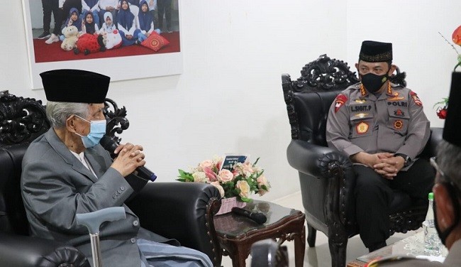 Di Sulsel, Kapolri Minta Dukungan Ulama Sampaikan Pesan Keamanan dan Ketertiban