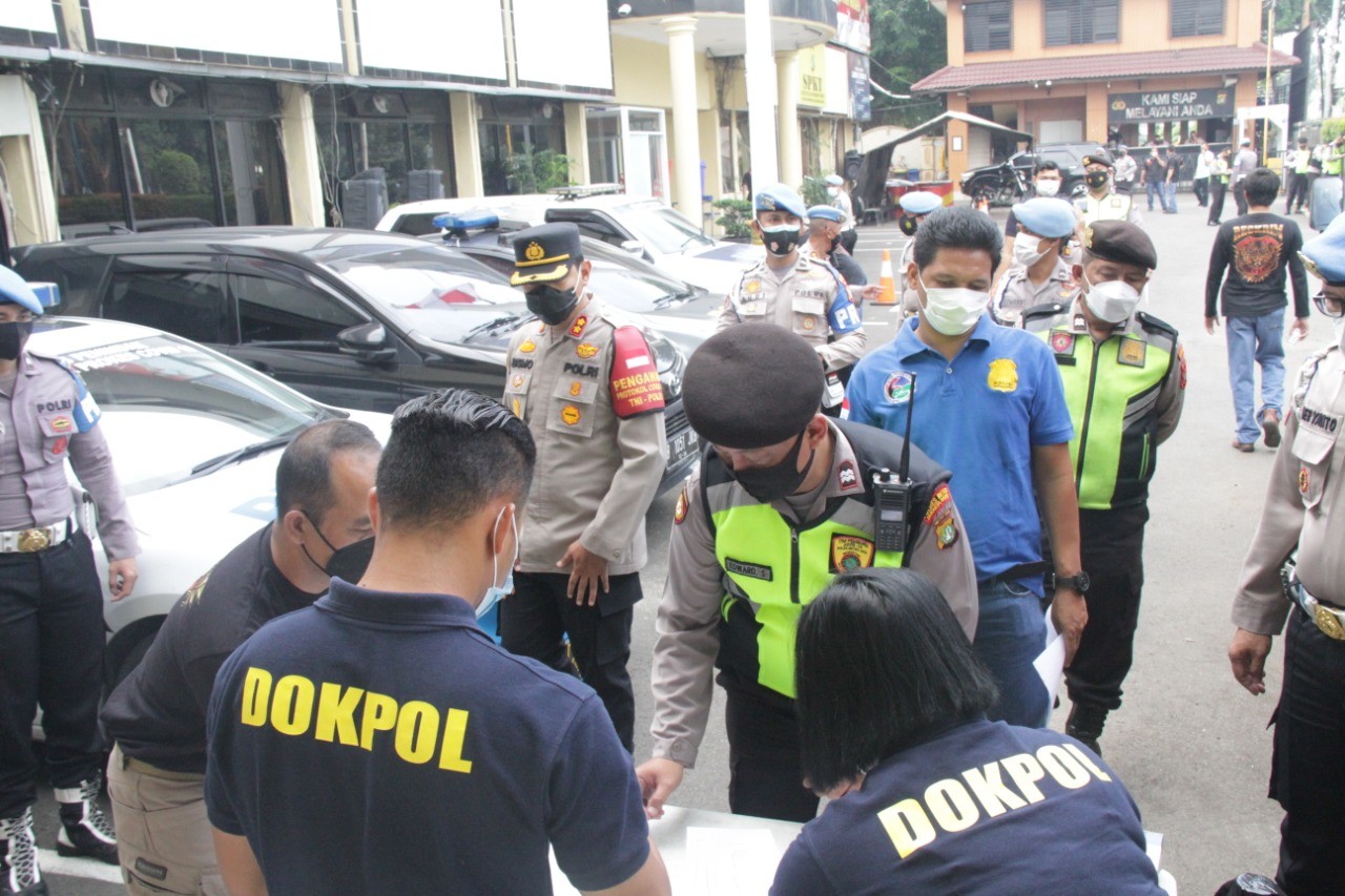 Cegah Penyalahgunaan Narkoba di Tubuh Polri, Polres Jakbar Tes Urine 66 Personelnya