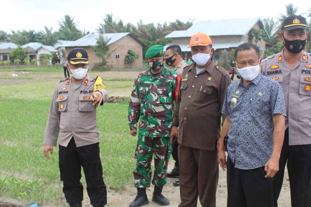 Wakapolres Sergai Resmikan Kampung Tangguh Pulau Gambar