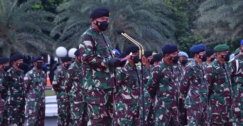Kasum TNI Pimpin Upacara Gelar Operasi Gaktib dan Yustisi POM TNI