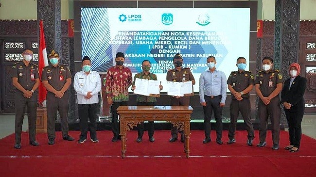LPDB Gandeng Kejari Pasuruan Agar Penyaluran Dana Bergulir Aman