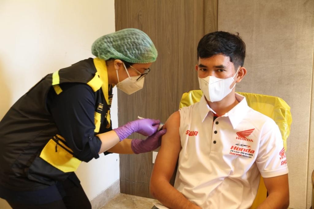 Bamsoet Apresiasi Pemerintah Berikan Vaksinasi Covid-19 Kepada Atlet Balap Motor