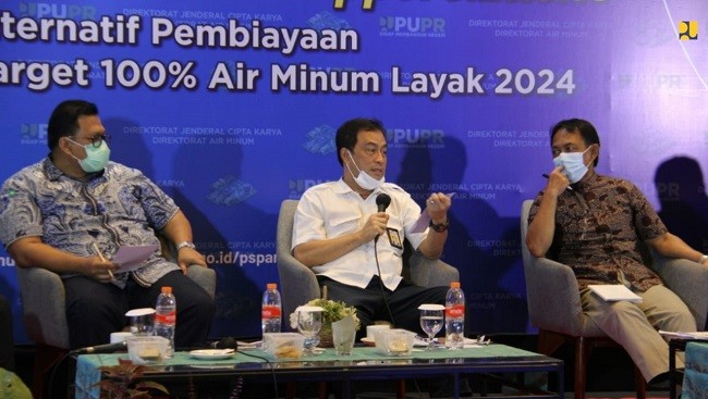 Alternatif Pembiayaan Infrastruktur, PUPR Kembangkan Kerjasama Investasi Bidang Air Minum