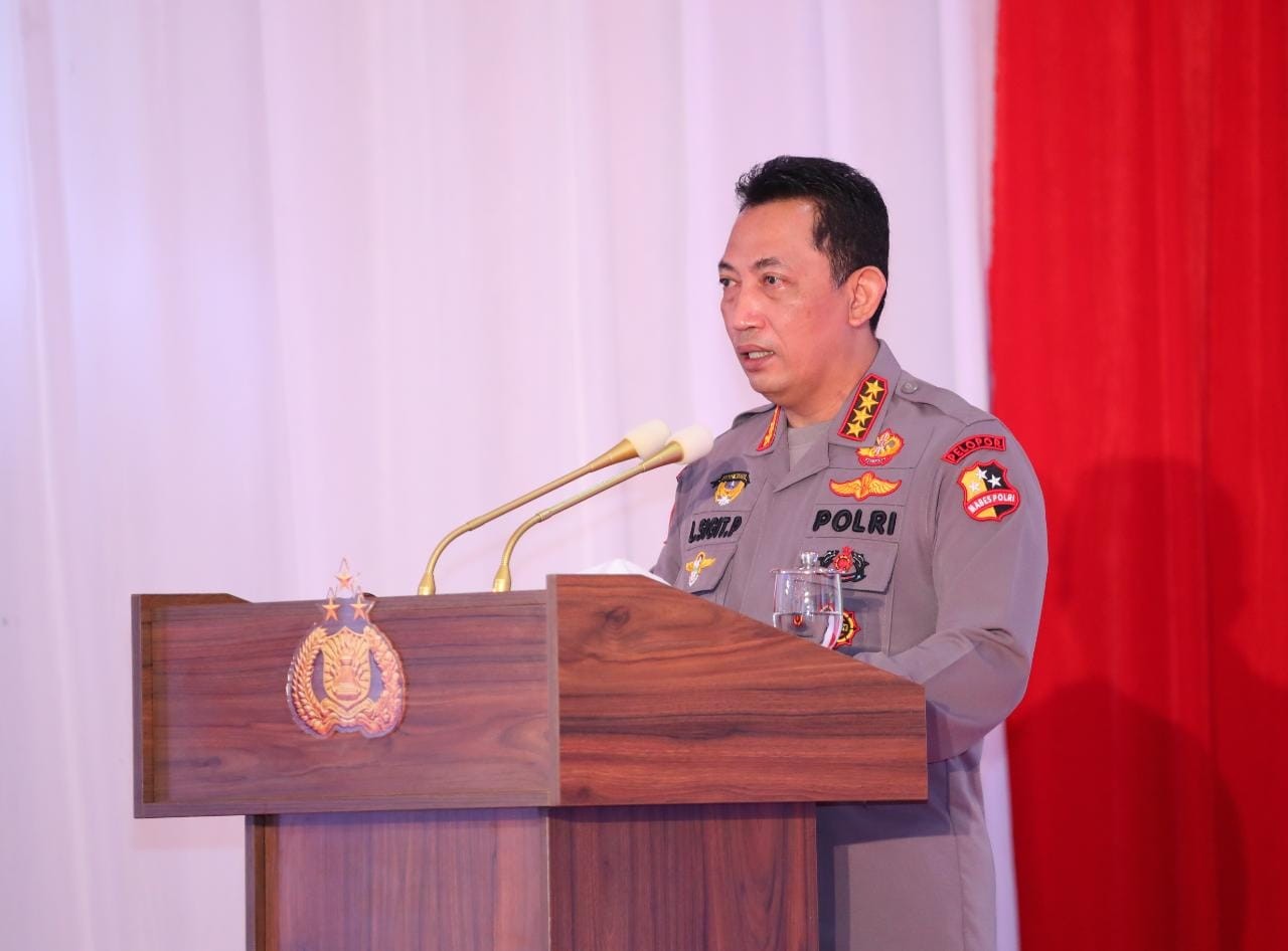Rakernis Fungsi Lantas, Kapolri Ibaratkan Polantas Sebagai Manusia Baja, Apa Maksudnya?
