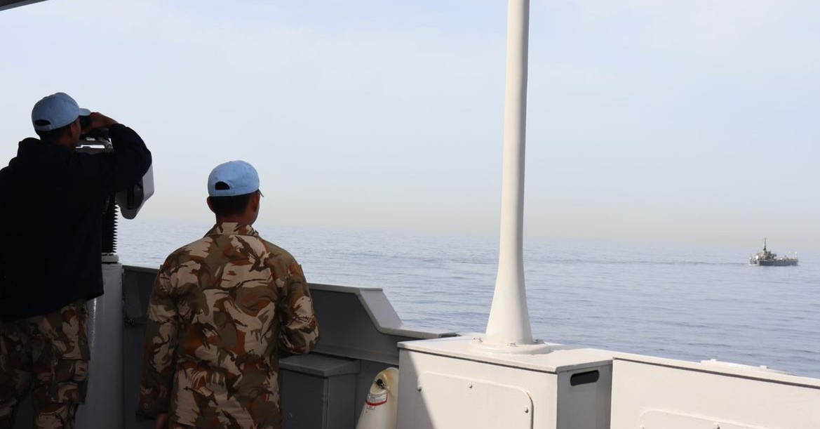 Satgas MTF TNI-Angkatan Laut Lebanon Latihan SAR Bersama